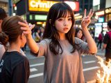 焚き火女子　千葉県　八千代市　2023年07月20日