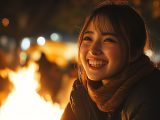 焚き火女子　北海道　北広島市　2025年07月09日