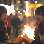 焚き火女子　埼玉県　川越市　2025年10月23日