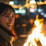 焚き火女子　奈良県　奈良市　2025年10月26日