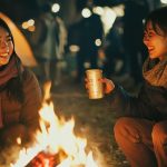 焚き火女子　愛媛県　宇和島市　2025年10月28日