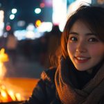 焚き火女子　兵庫県　宝塚市　2025年10月30日