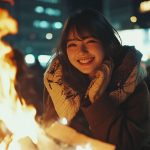 焚き火女子　福岡県　行橋市　2025年11月15日