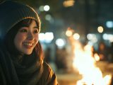 焚き火女子　千葉県　浦安市　2025年11月27日